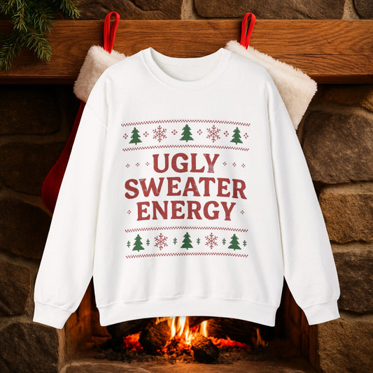 Ugly Sweater Energy Crewneck Sweatshirt