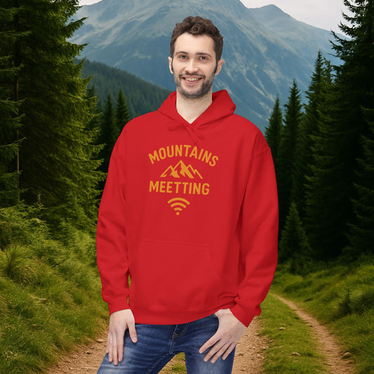 Mountain Vibes Fleece Hoodie - Perfect for Nature Lovers