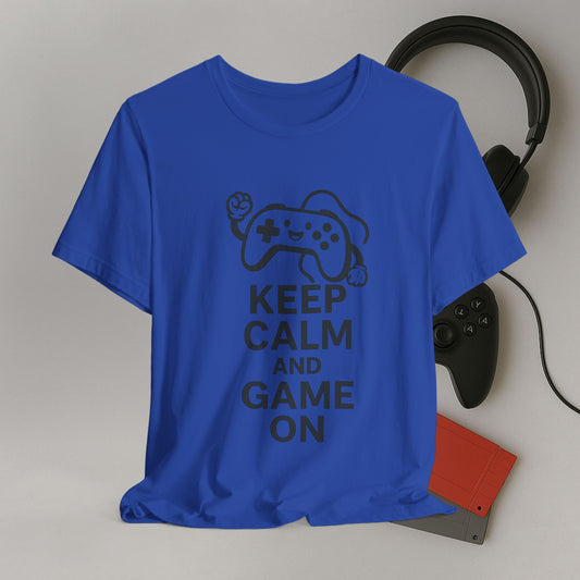 Gaming Keep Calm Unisex Tee