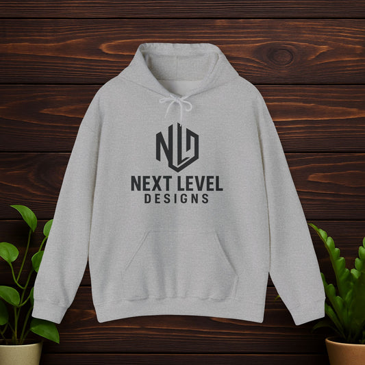 Mens NLD Hoodie, Black Logo