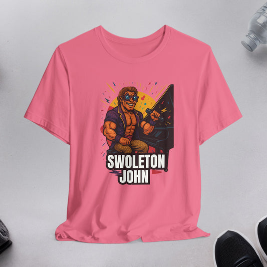 Swoleton John Muscle Gym T-Shirt