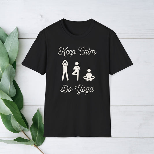 "Keep Calm Do Yoga" Relaxation Tee