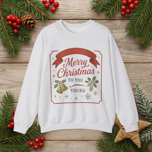 Merry Christmas Crewneck Sweatshirt