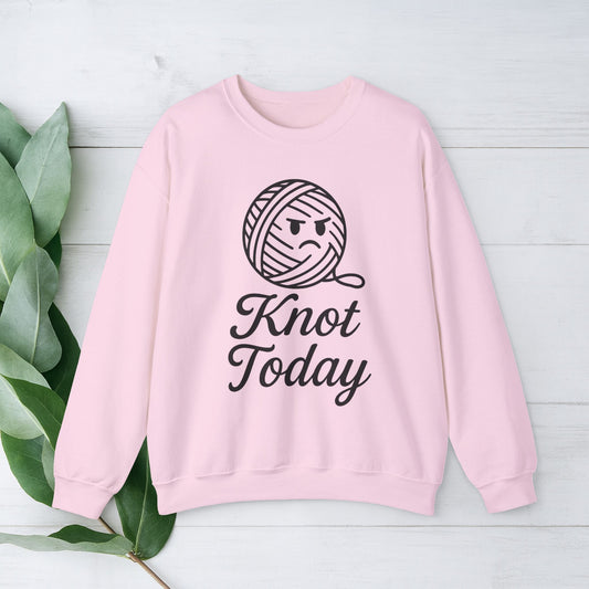 Knit Today Funny Yarn Ball Sweatshirt