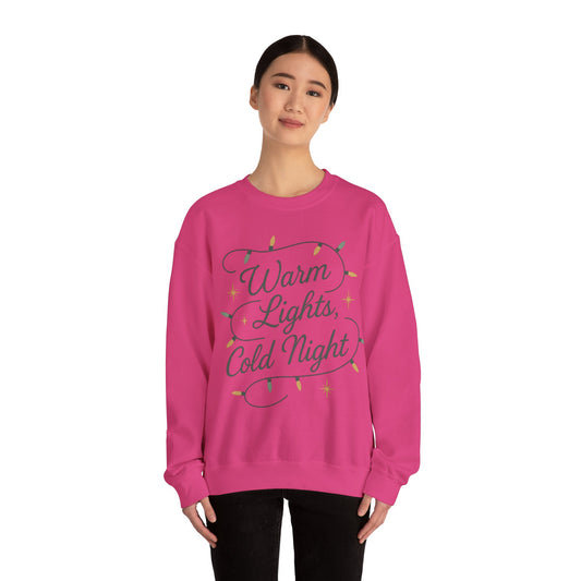 Warm Lights, Cold Night Sweatshirt