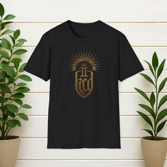 Kingdom Come Deliverance 2 T-Shirt — Audentes Fortuna Iuvat Latin Motto