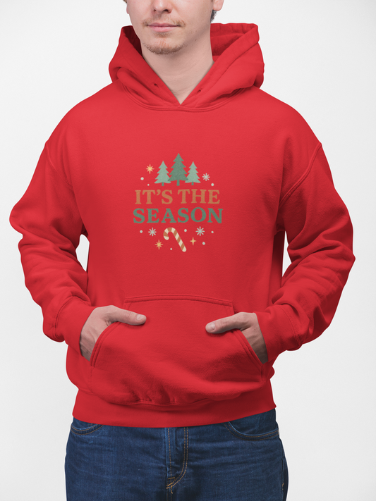 Holiday Season Hoodie: It's the Season Unisex Softstyle Fleece