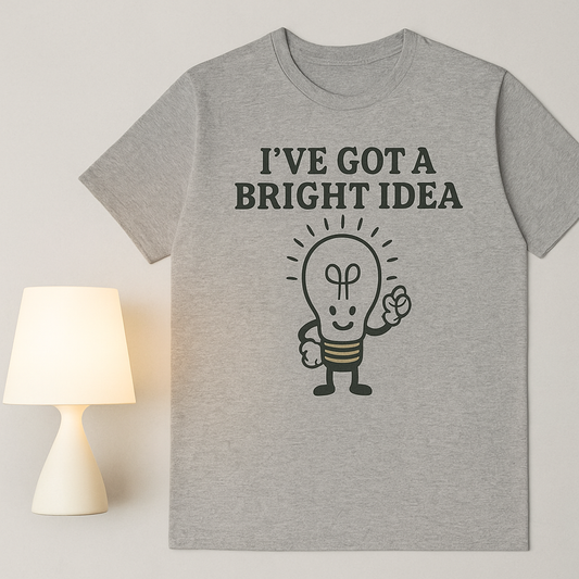 I've Got a Bright Idea Lightbulb Graphic Tee