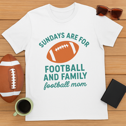Sundays are for Football & Family - Mother's Shirt