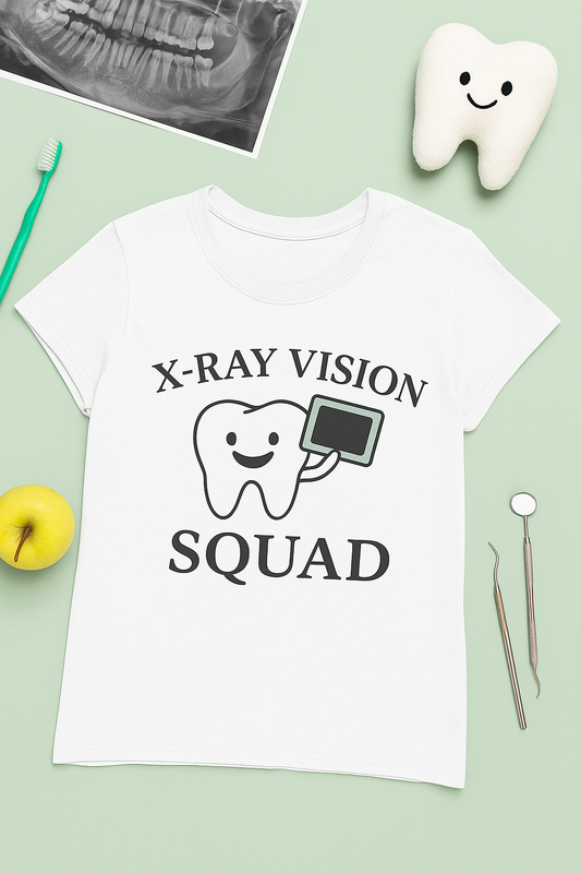 X-Ray Vision Squad Tee for Dental Professionals