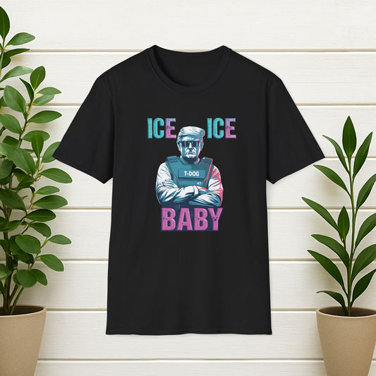 Ice Ice Baby T-dog Shirt