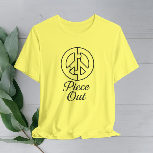 Piece Out Peace Sign T-Shirt