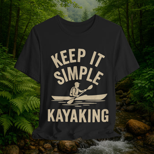 Keep It Simple Kayaking Tee