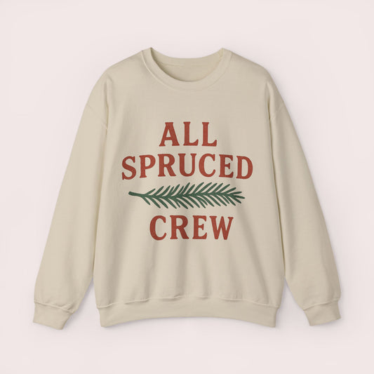 All Spruced Crew Holiday Sweatshirt