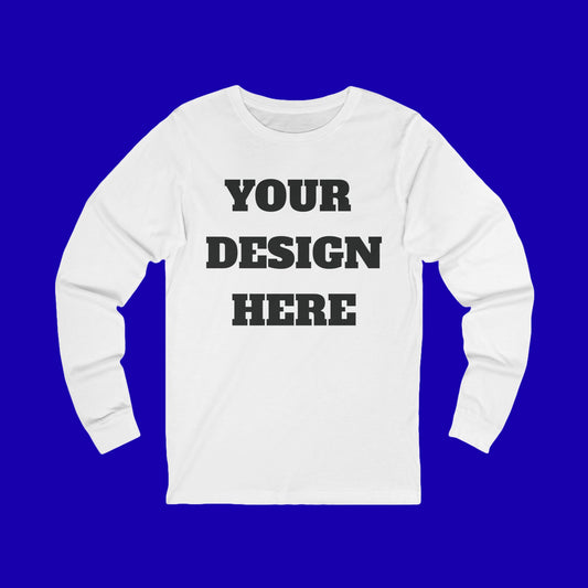Customizable Unisex Long Sleeve Tee - Perfect for Any Occasion
