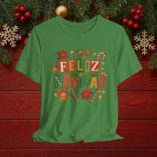 Feliz Navidad Christmas Tee