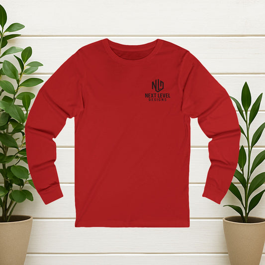 Mens Next Level Designs Long Sleeve Shirt