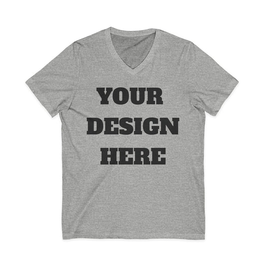 Custom V-Neck Tee - Perfect for Gift Giving