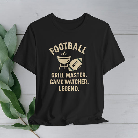 Grill Master Football T-Shirt