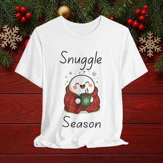 Snuggle Season Tee — Cute Penguin Holiday Christmas T-Shirt