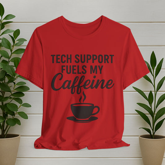 Tech Support Caffeine Tee