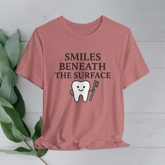 Smiles Beneath the Surface Tee